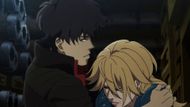 Christine and Axel as seen in the anime (Image credit: Studio Mappa)